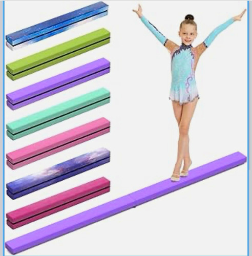 Purple folding gymnastics - folding,