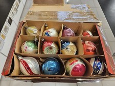 Antique & Vintage Christmas Decorations / Ornaments / Baubles - Mercury Glass