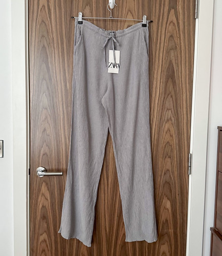 Zara grey textured - grey, crinkle