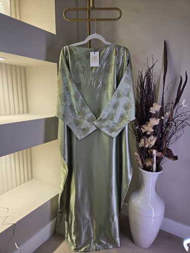 Batwing abaya gold - batwing,