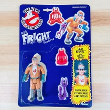 Vintage Real Ghostbusters Ray Stantz Fright Features Complete Toy Figure Kenner