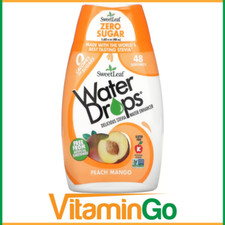 Sweetleaf WaterDrops - Delicious Stevia Water Enhancer Peach Mango 1.62 fl.oz