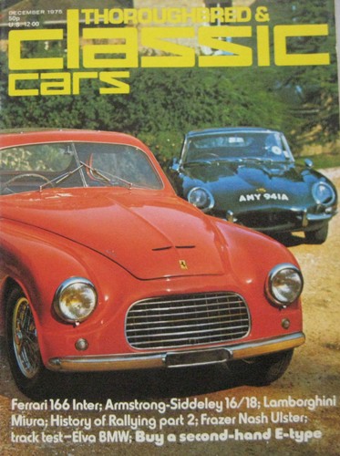 Classic cars 1975 - cars, 12/1975