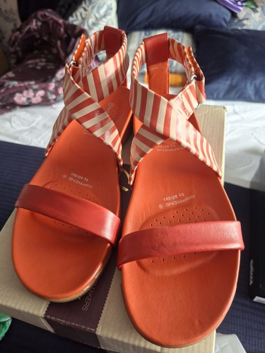 Rockport jada coral - rockport, coral/white