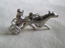 Vtg Sterling Charm Harness