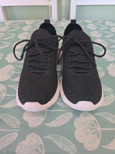 Knitted lace up trainers - f&f,