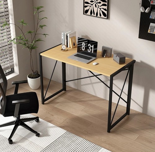 Folding desk foldable computer - desk,