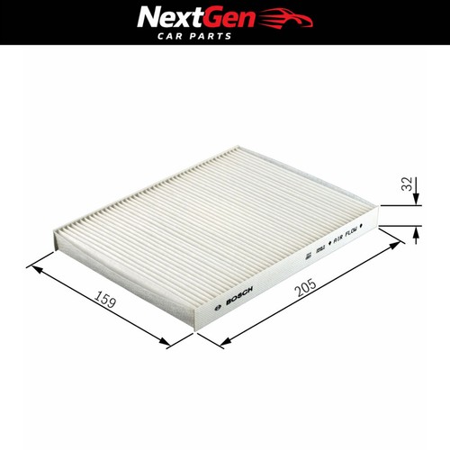 Cabin filter bosch r2436 - cabin,