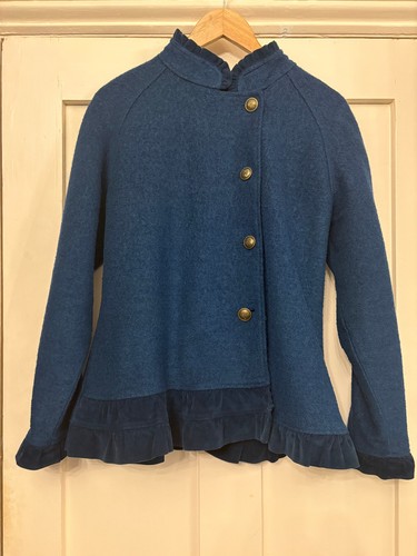 Joe browns teal boiled wool - teal,