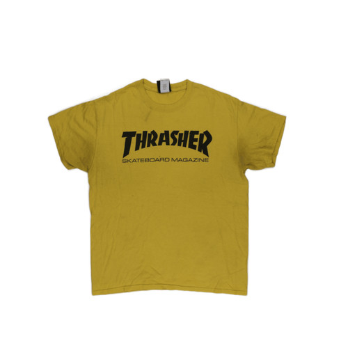 Thrasher men yellow crew - men's,