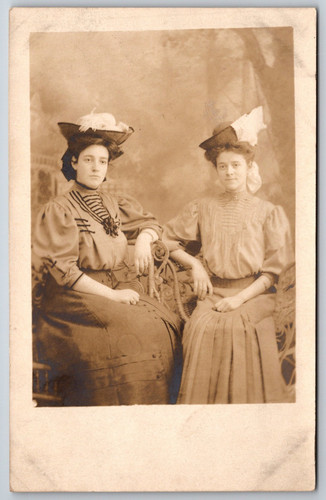 1910 rppc beautiful young - beautiful,