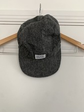 Norse Projects 5 Panel Camp Cap Wool - Grey - One Size