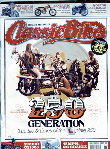 Classic bike magazine - magazine, (aug