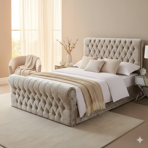 New sleigh bed frame crushed - frame,