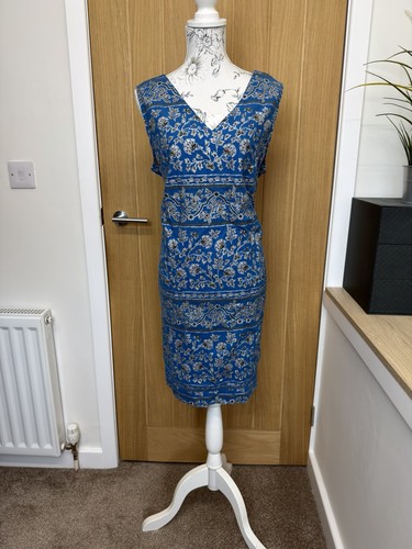 Next blue linen blend - next, floral