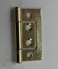 Piano Hinge 40mm Gold/Brass Colour Qty 2