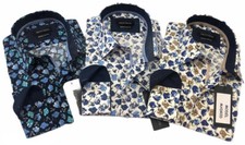 Luxury Shirt Mens Casual Rose