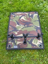 Peak angling products reel mat 450 x 350 mm in green, camo or black carp fishing