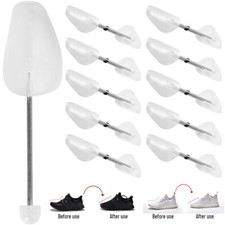 10 Pair Adjustable Shoe Support Shaper Plastic Keepers Stretcher Trees Men Women