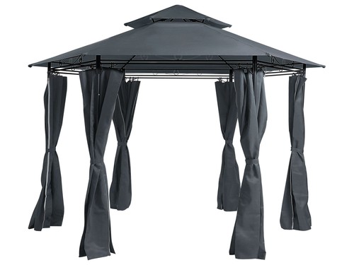 Gazebo graphite grey portel - gazebo,