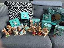 PENDELFIN RABBIT FIGURE COLLECTION x 22 VINTAGE 1960'S Many Original Boxed