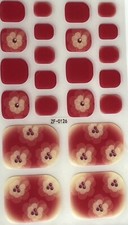 TOE NAIL WRAPS - PEEL OFF AND