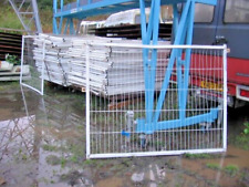 1 PANEL STEEL MESH FENCING TUBULAR - LIGHTWEIGHT APPROX 1800 X 1400 WITH 1 POST