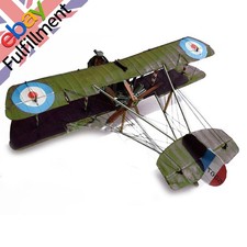 DIY Paper Model 1:33 British Airco DH.2 Single-seat Biplane Military Fighter