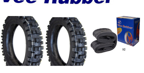 Vee rubber tyres front rear - tyres,