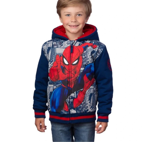 Spiderman puffer jacket coat - spiderman,
