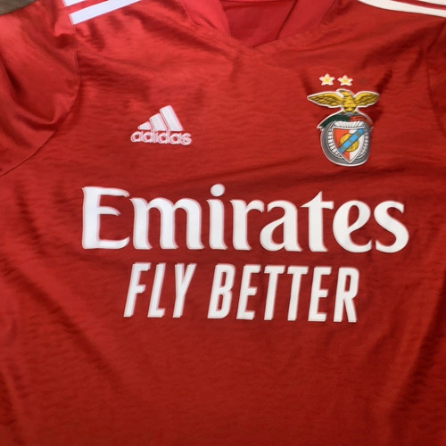 Adidas benfica home shirt red - adidas,