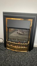 Marble fireplace surround and