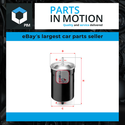 Fuel filter fits bmw 325 - 325, e30