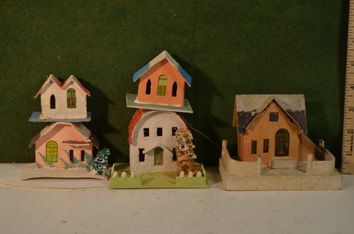 Putz christmas houses - 17,