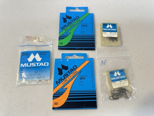 Assorted vintage mustad - assorted,