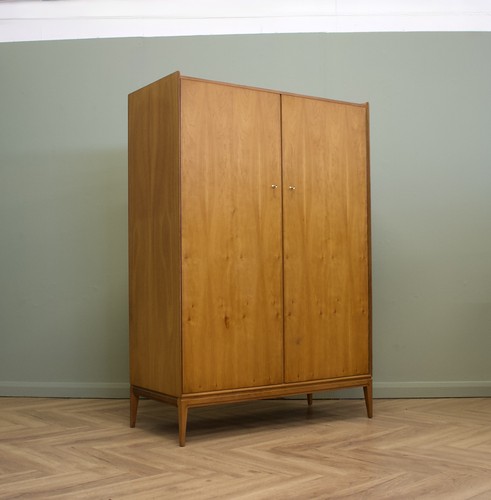 Mid century teak - mid, wardrobe