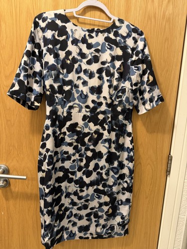 Jigsaw silk animal print - , dress