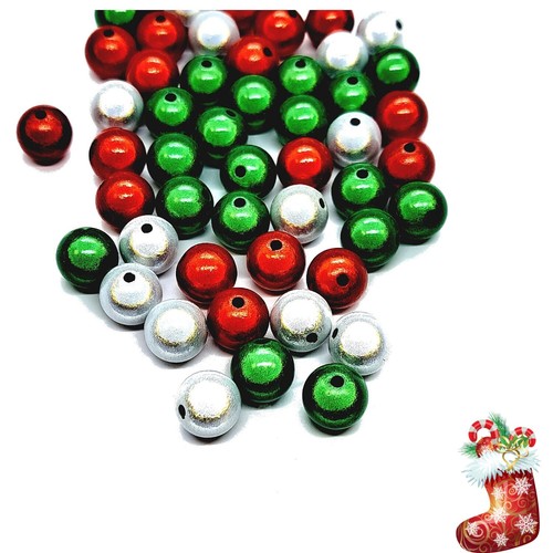 Red green white christmas - red,