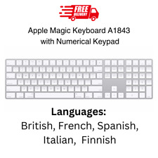 Apple Magic Keyboard with Numeric Keypad A1843 - Various Languages Available