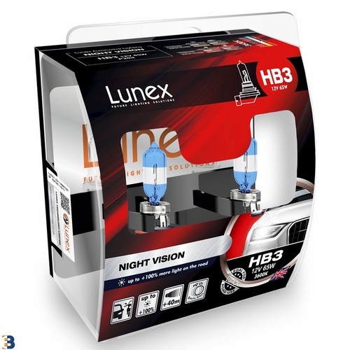 Lunex hb3 halogen night - hb3,