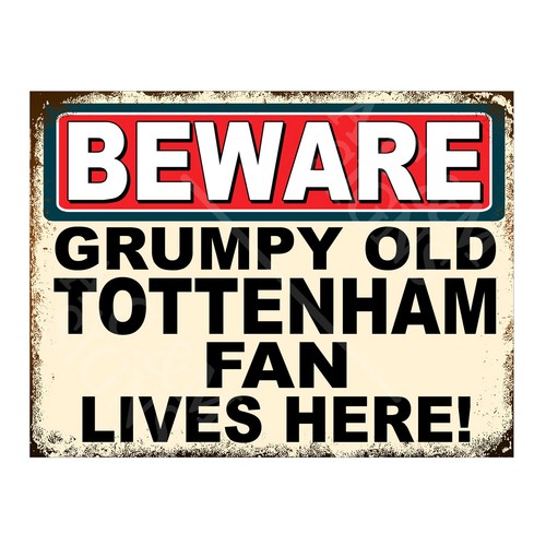 Metal sign plaque beware - plaque,