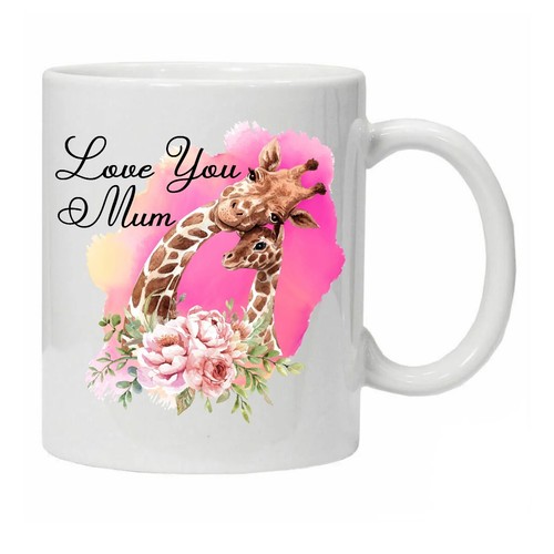 Novelty mug giraffes - mug,