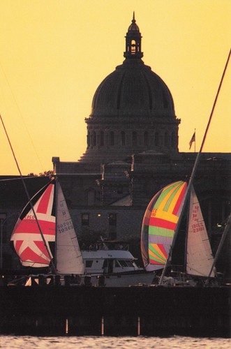 Postcard annapolis s - md, u.s