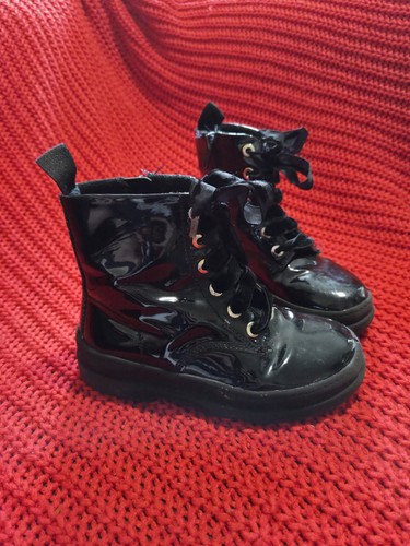 Kids black patent lace - kids,