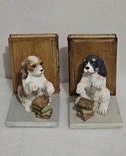 Vintage Dog Bookends – Pair