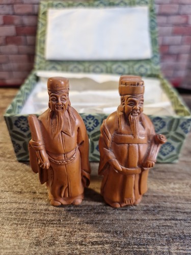 Rare pair japanese netsuke - pair,