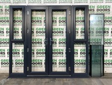 Anthracite grey french doors - french,