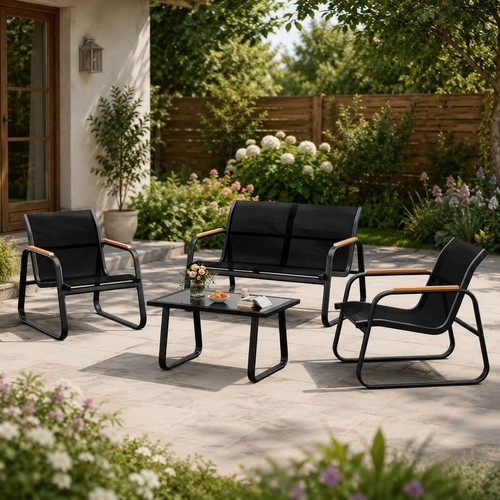 4piece outdoor patio sofa - sofa, set