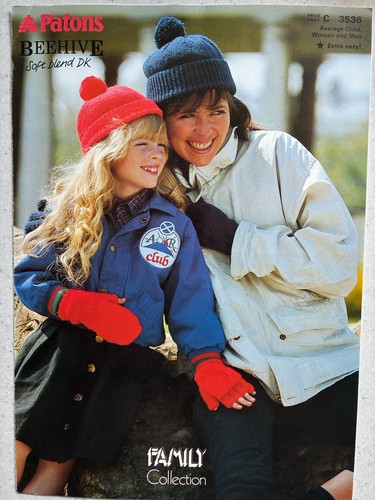 Patons knitting pattern c3536 - knitting,