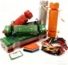 30 Pack Christmas Crackers Luxury, Make Your Own Christmas Crackers Kit for Par